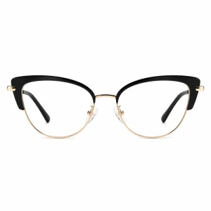 Modern Cat Eye Glasses for Women | Sleek Metal Accent Frames | Bold Stylish Look