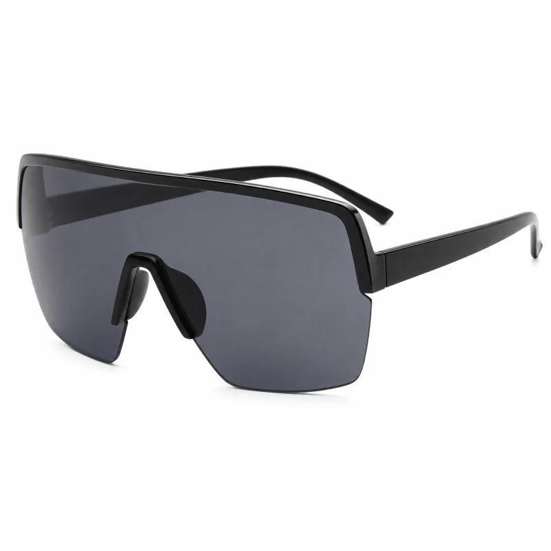 Turn Heads with Extra Large Shield Sunglasses – Unisex One-Piece Lens - Image 2