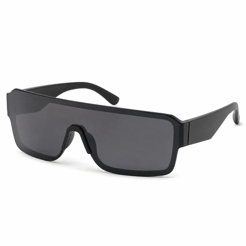 Turn Heads with Extra Large Shield Sunglasses – Unisex One-Piece Lens - Image 3